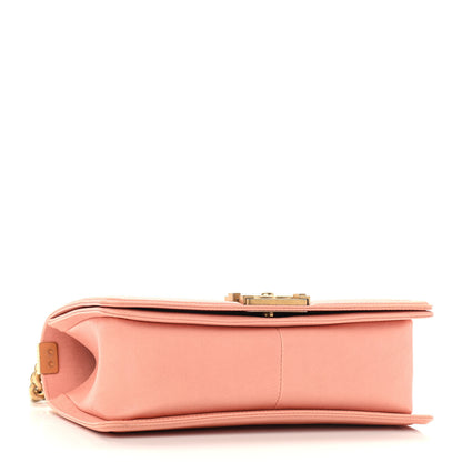 Chanel Caviar Quilted Medium Boy Flap Pink 4 of 9