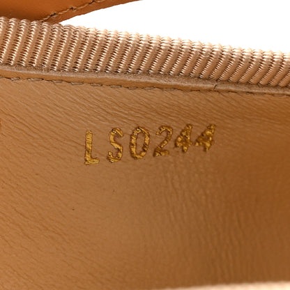 Louis Vuitton Denim Monogram Romy Flat Ballerinas 40 Greige 9 of 9