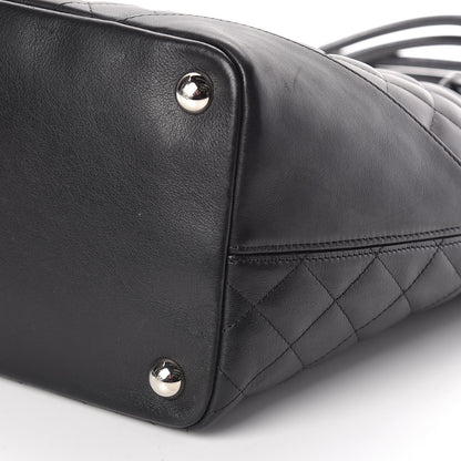 Chanel Calfskin Quilted Large Cambon Tote Black 11 of 12