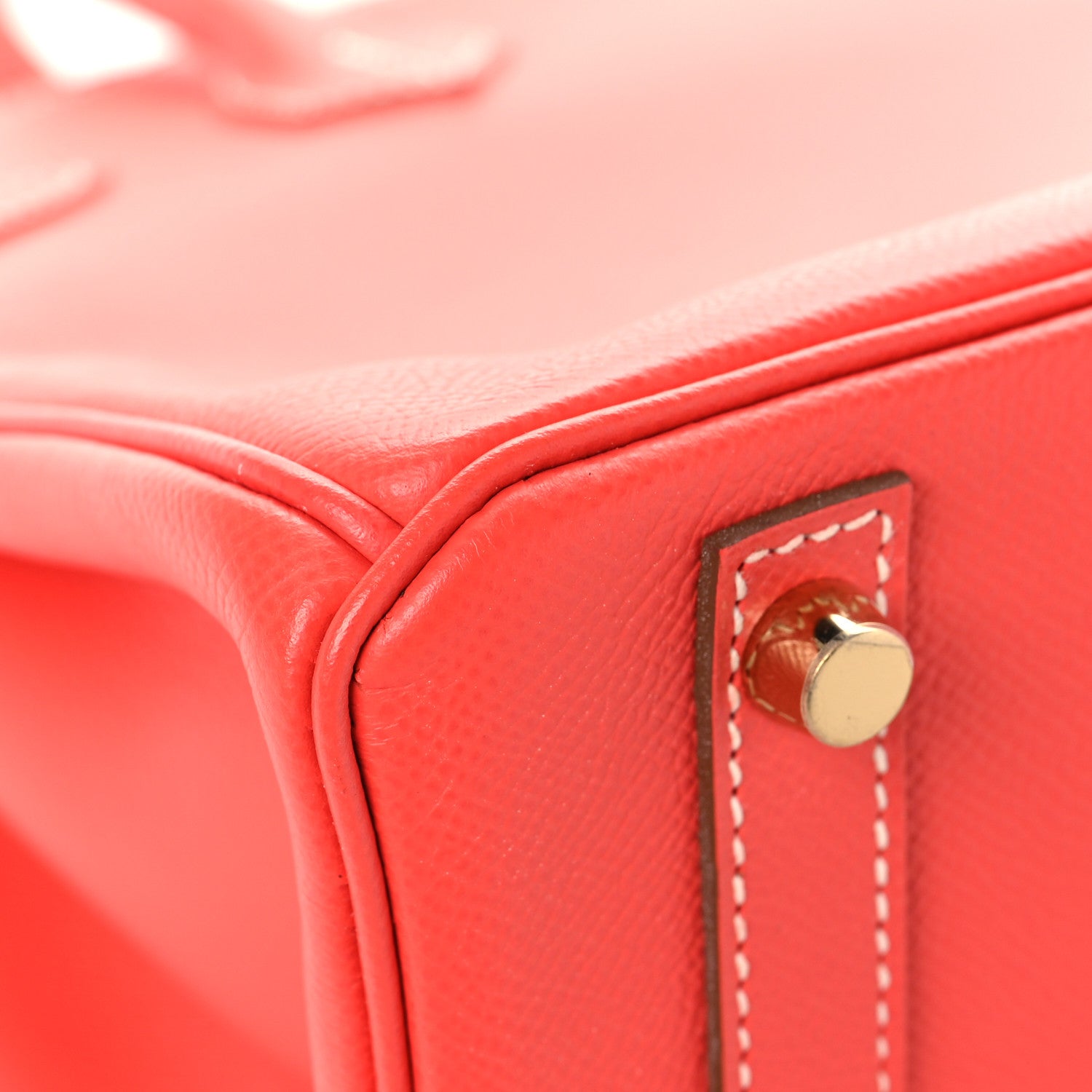 Hermes Epsom Candy Birkin 30  Rose Jaipur Gold 11 of 12