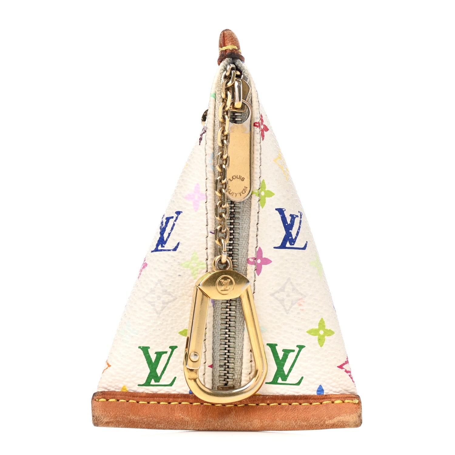 Louis Vuitton Monogram Multicolor Berlingot Coin Purse White 1 of 8