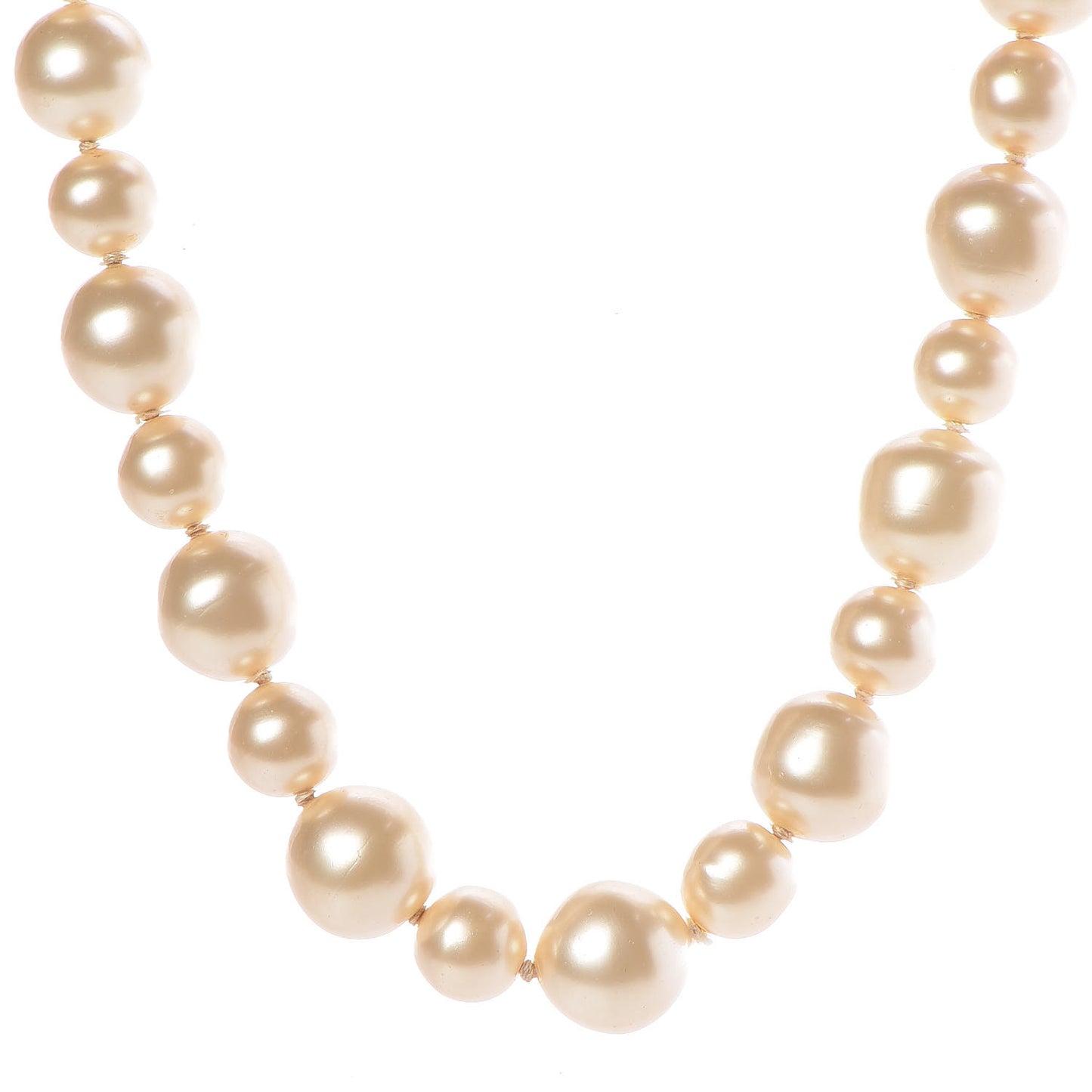 Pearl CC Short Necklace