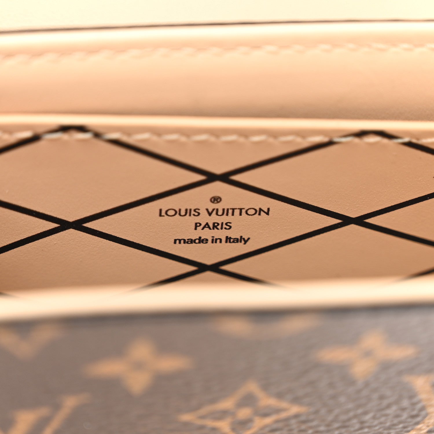 Louis Vuitton Monogram Pochette Trunk Verticale Black 6 of 9