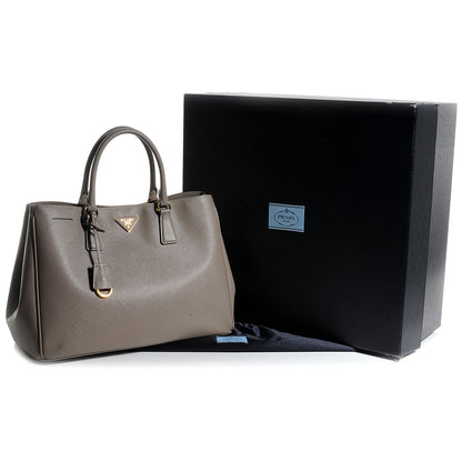 Prada Saffiano Lux Large Tote Argilla 5 of 9