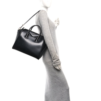 Givenchy Shiny Lord Calfskin Medium Antigona Black 2 of 10