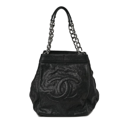Chanel Caviar CC Shoulder Bag Black 1 of 9