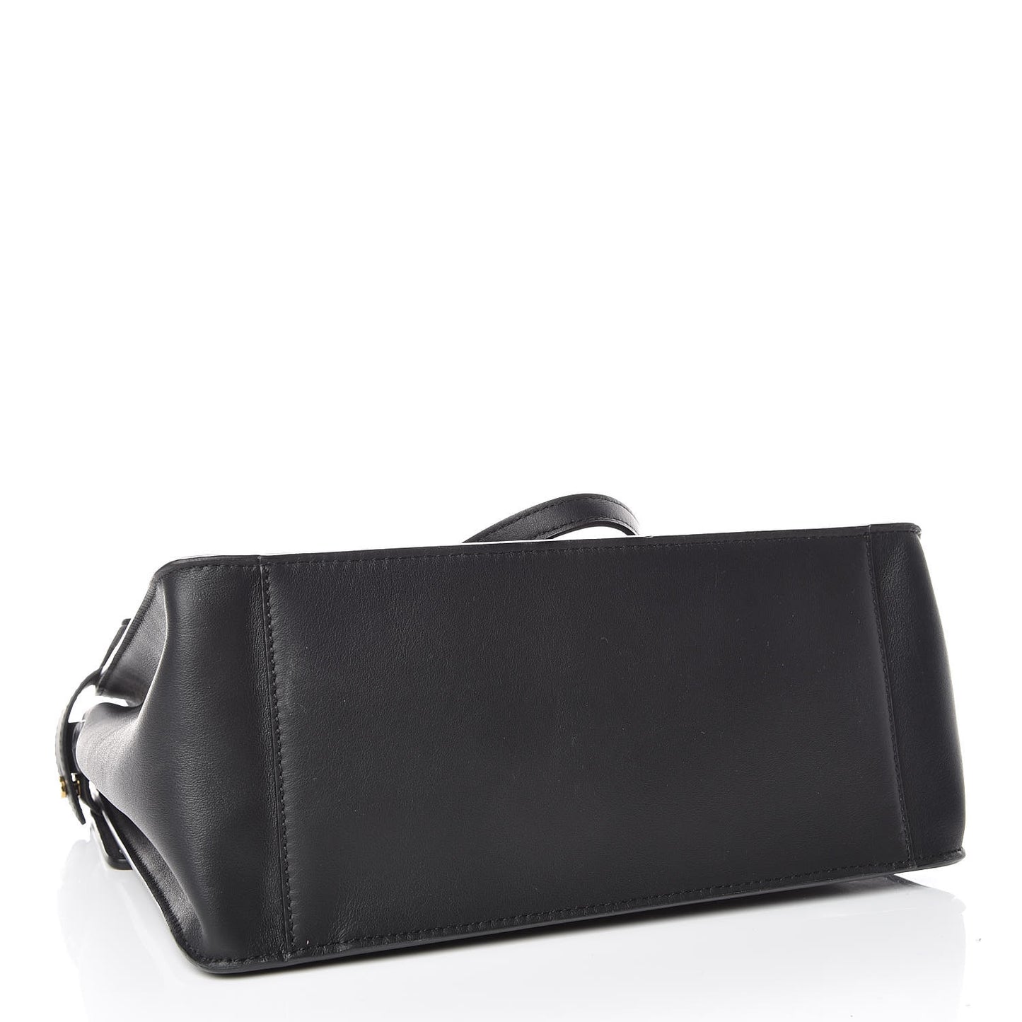 Vitello Grace Suede Flip Tote Black Nocciola Marrone