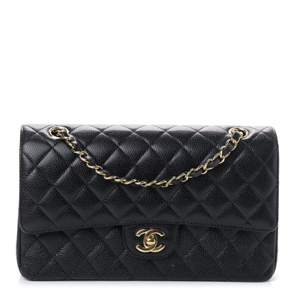 Chanel Caviar Quilted Medium Double Flap Black 1 of 4