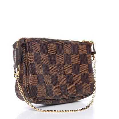 Louis Vuitton Damier Ebene Mini Pochette Accessories 3 of 8