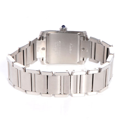 Cartier Stainless Steel 25mm Tank Francaise Quartz Watch 5 of 7