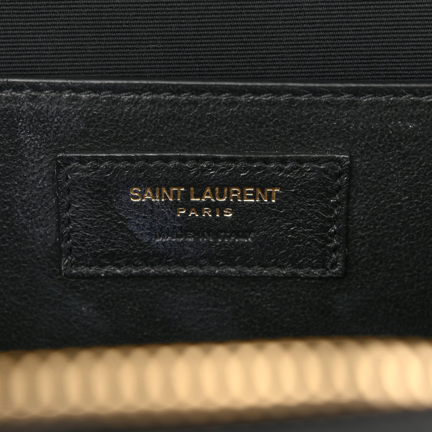 Grained De Poudre Matelasse Monogram Vicky Camera Bag Black