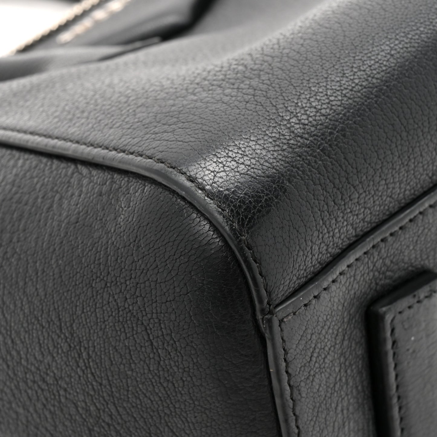 Sugar Goatskin Small Antigona Black