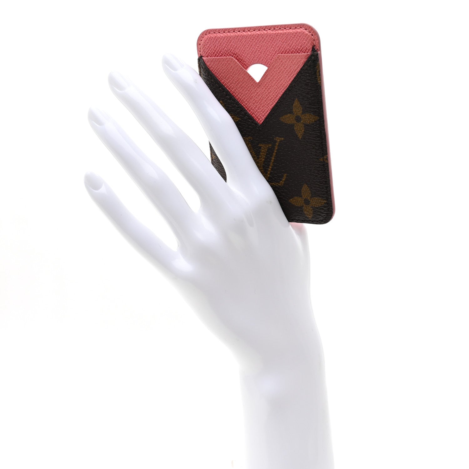 Louis Vuitton Monogram Macassar Magnetic Card Holder Tender Bliss 2 of 6