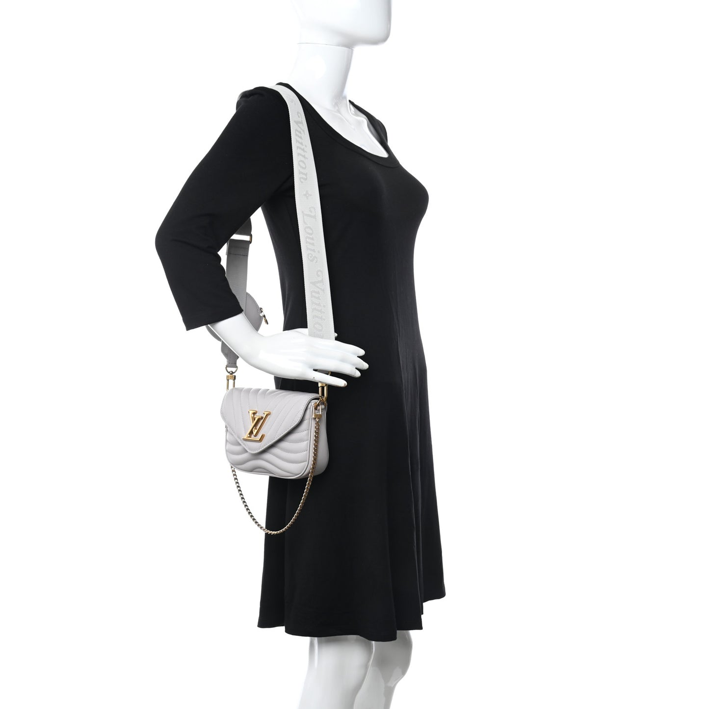 Calfskin New Wave Multi Pochette Brume
