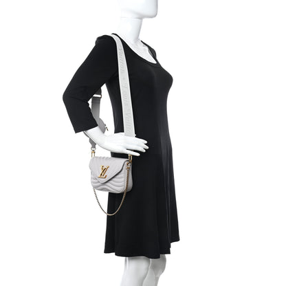 Louis Vuitton Calfskin New Wave Multi Pochette Brume 2 of 8