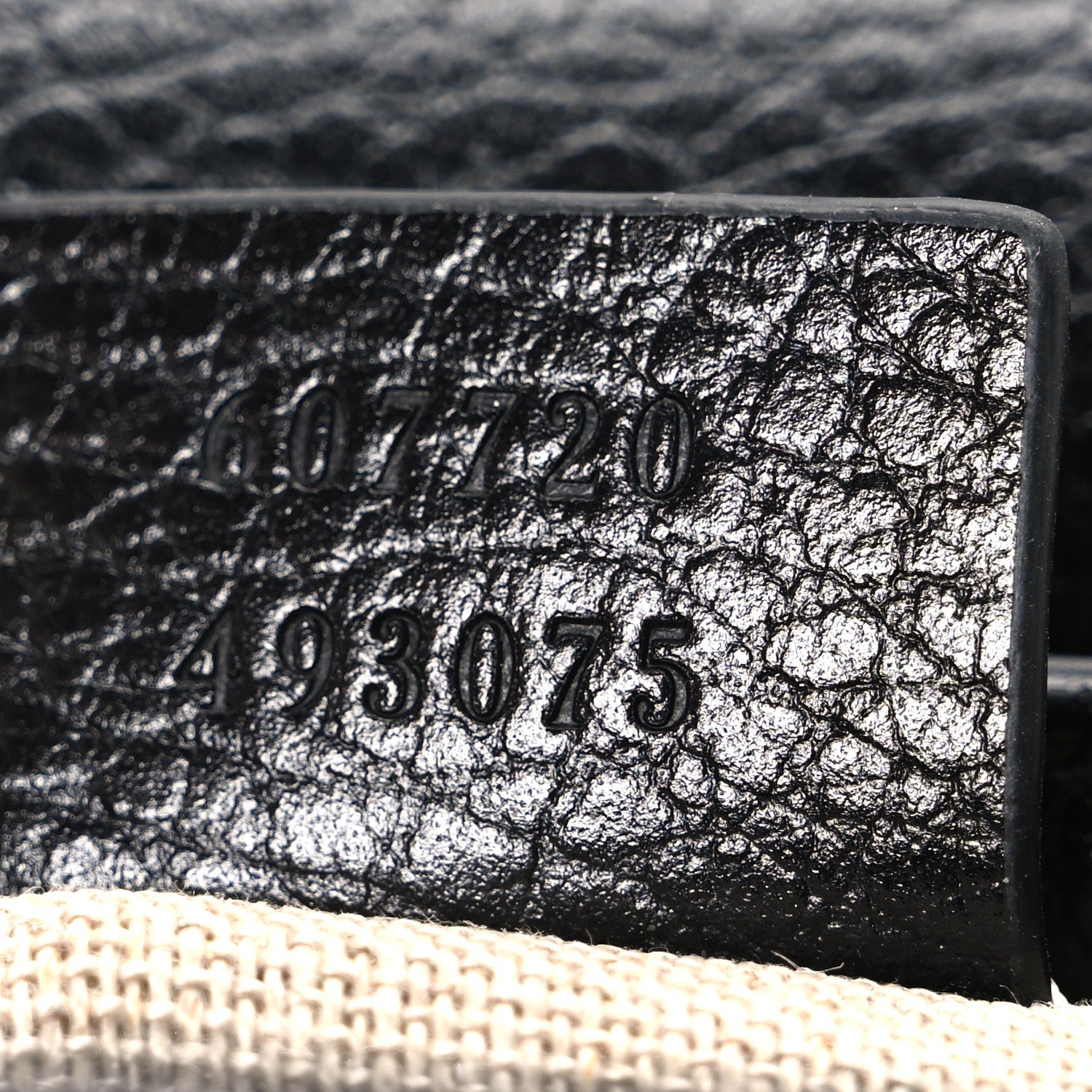 Gucci Dollar Calfskin Interlocking G Crossbody Bag Black 7 of 11