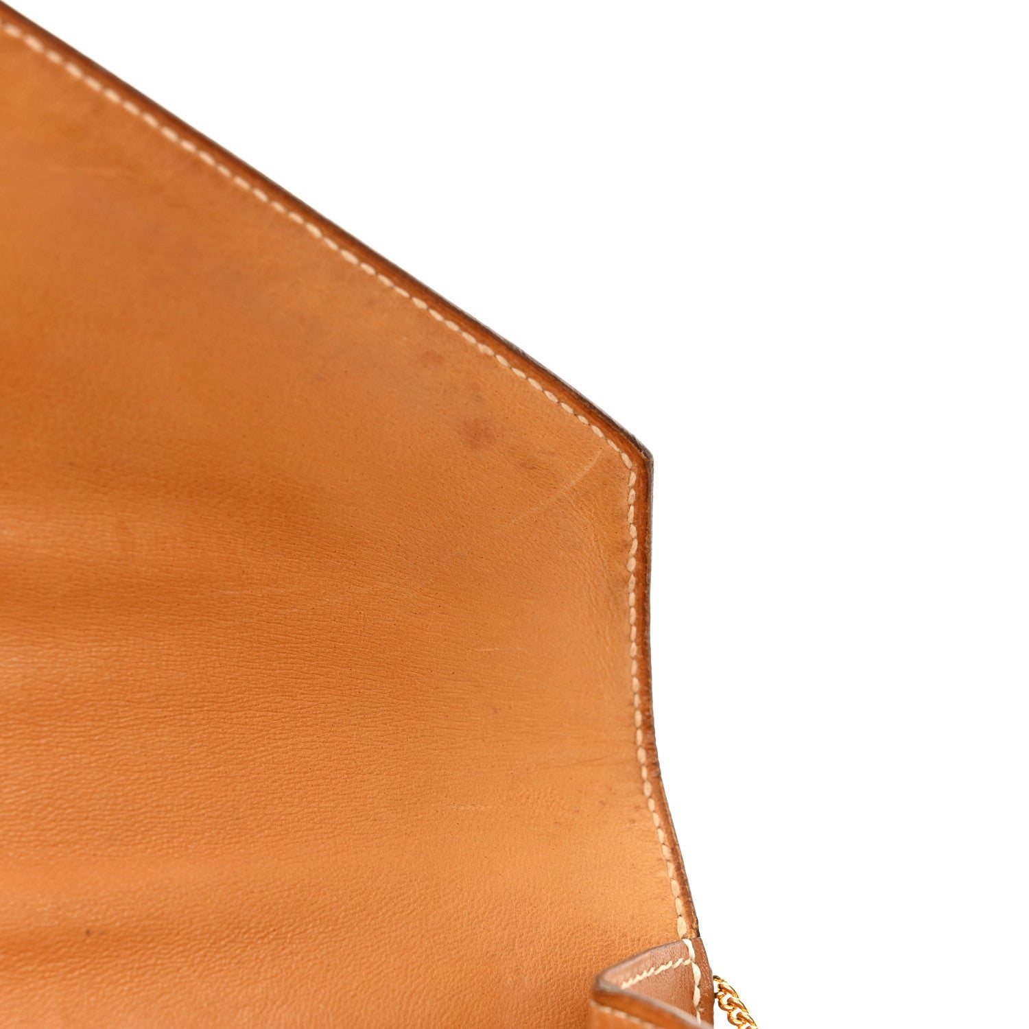 Hermes Box Lydie Clutch Gold 12 of 14