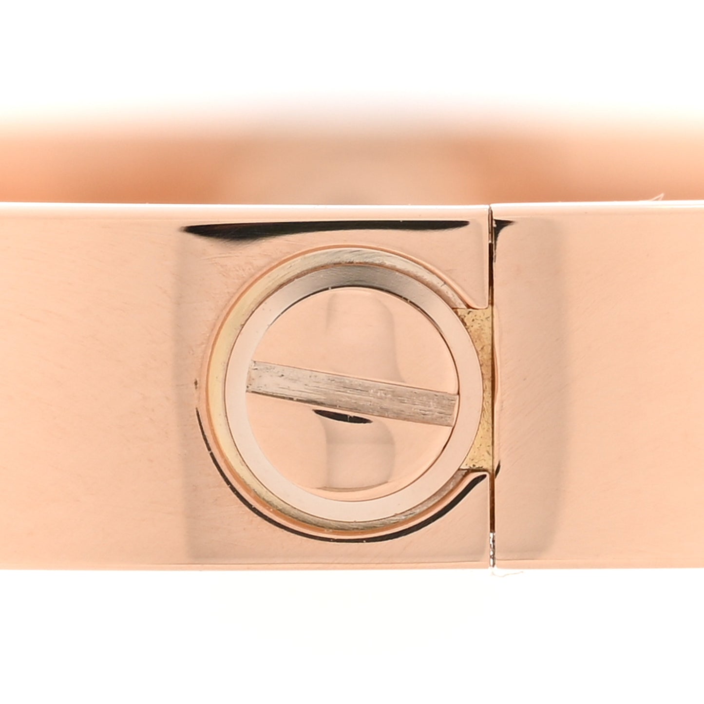 18K Pink Gold LOVE Bracelet 17