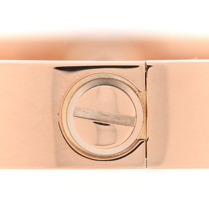 Cartier 18K Pink Gold LOVE Bracelet 17 6 of 8