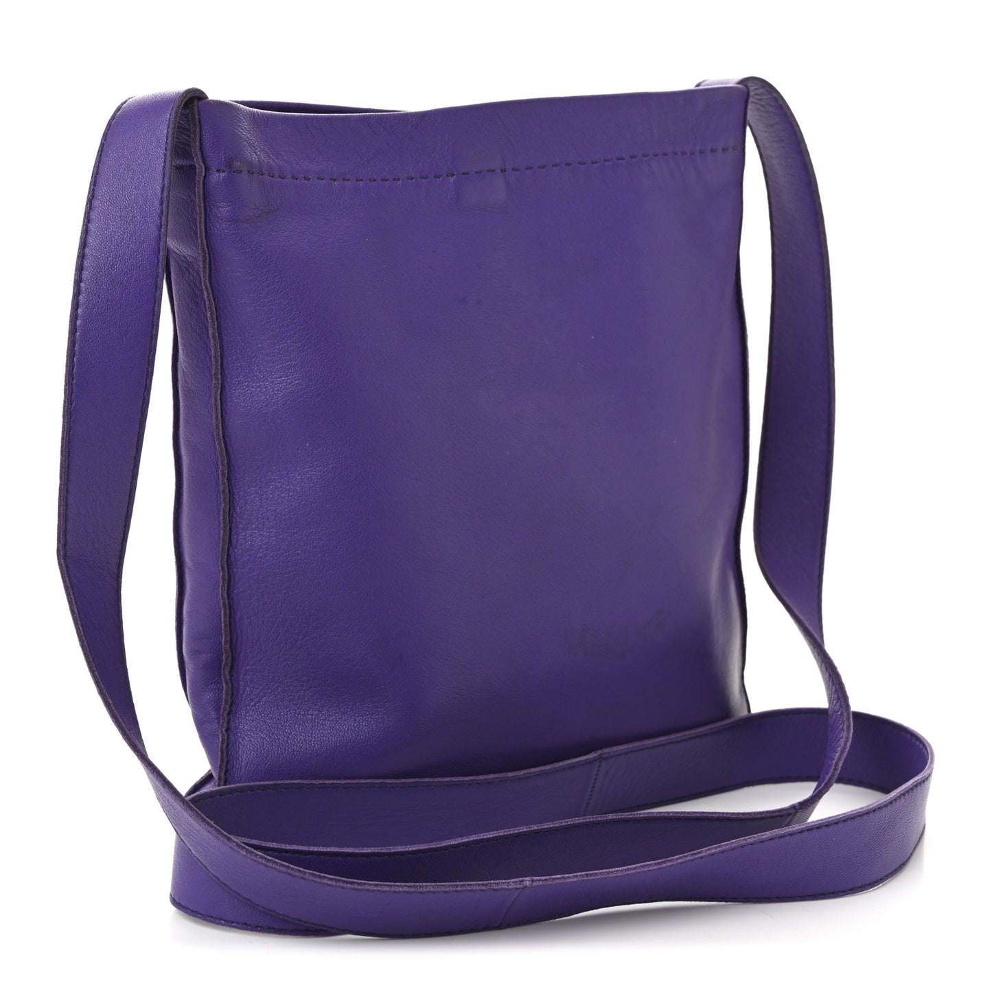 Lambskin Clou De Selle Pouch Crocus