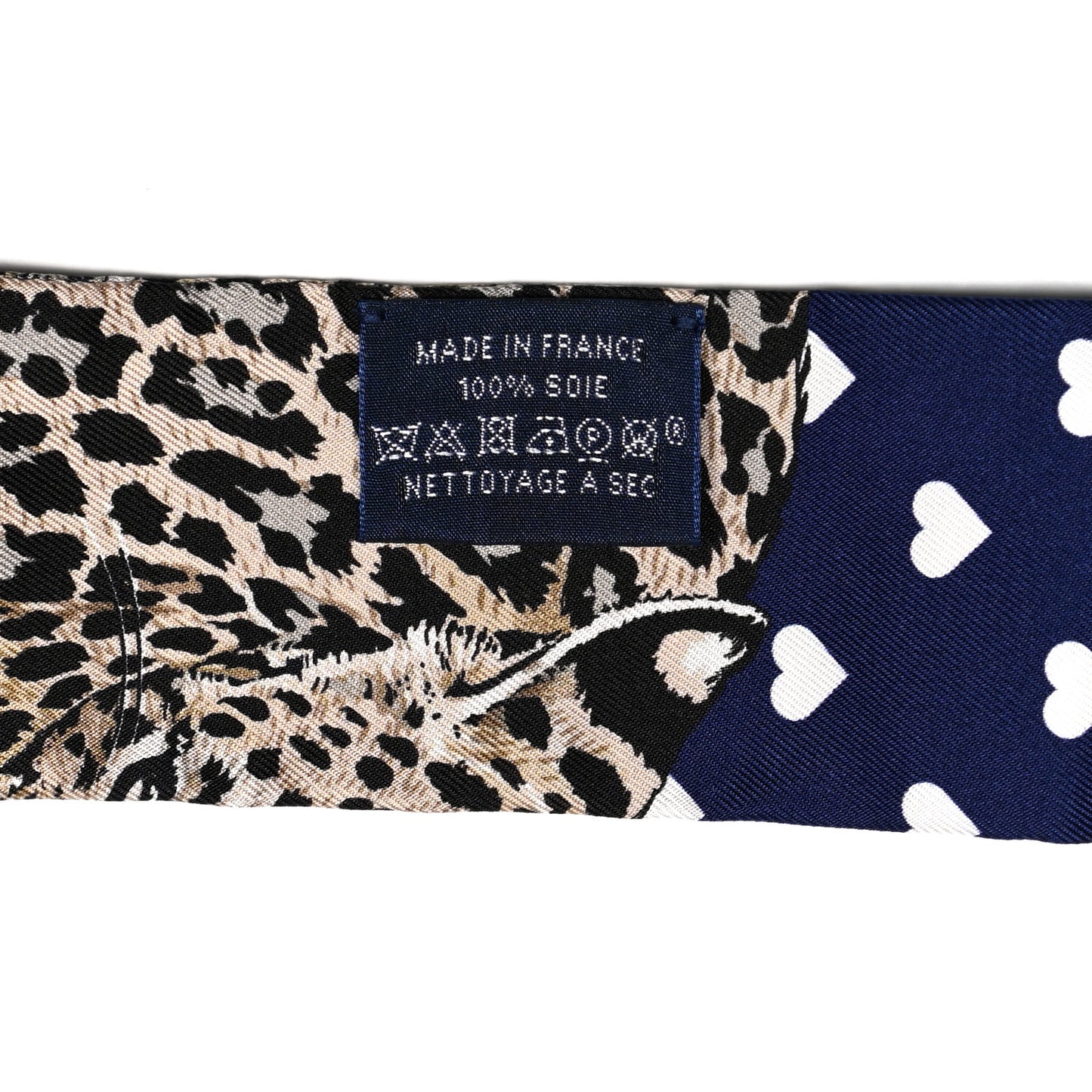 Silk Jungle Love Twilly Marine Rouge Brun