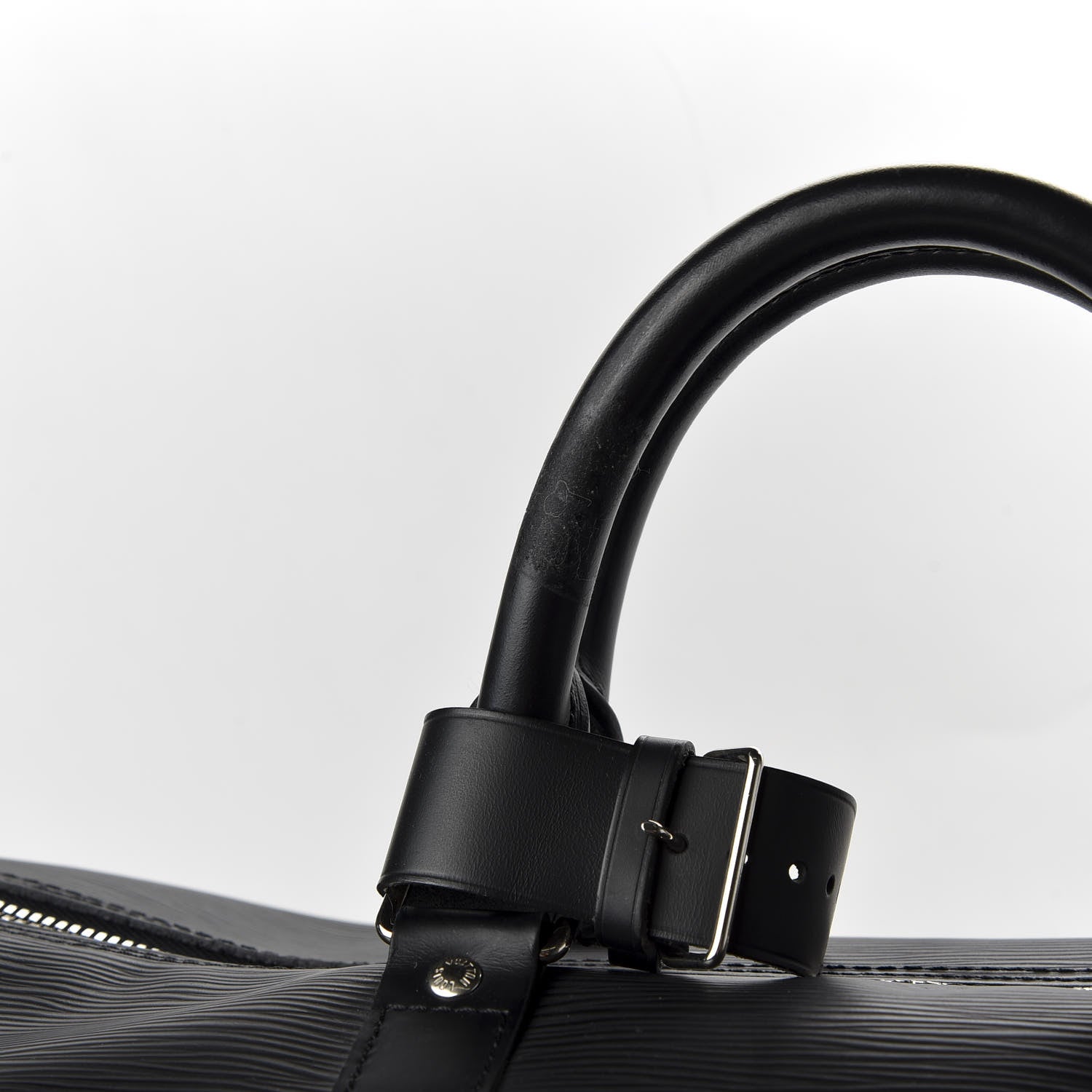 Louis Vuitton Epi Keepall 55 Black 10 of 11