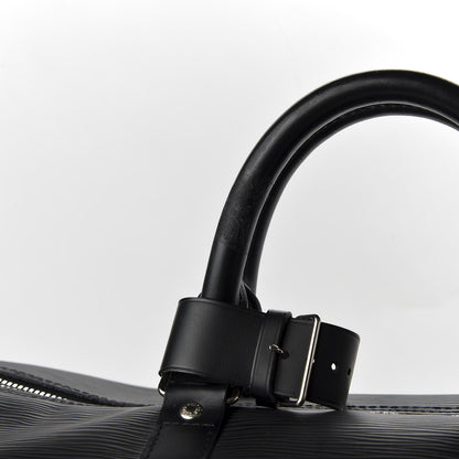 Louis Vuitton Epi Keepall 55 Black 10 of 11