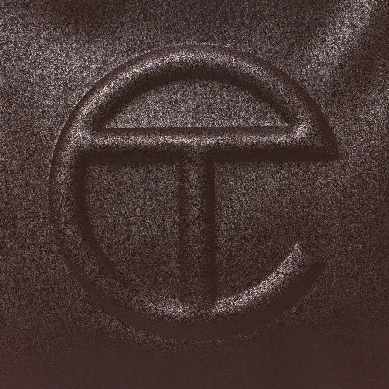 Telfar Vegan Leather Medium Shopping Bag Chocolate 8 of 10