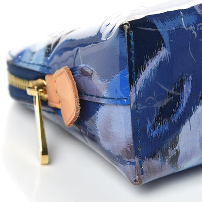 Louis Vuitton Vernis Ikat Cosmetic Pouch Grand Blue 7 of 11