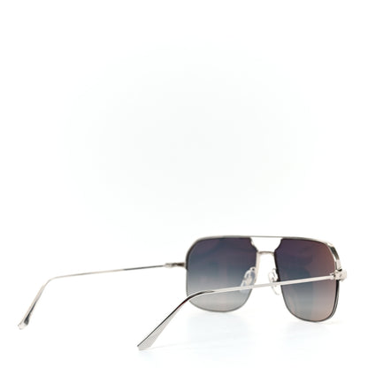 Cartier Metal Aviator Sunglasses CT02305 Silver 4 of 6