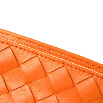 Bottega Veneta Nappa Intrecciato BV Twist Orange 8 of 10