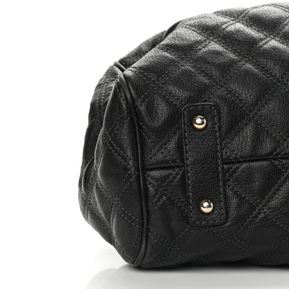 Marc Jacobs Calfskin Quilted Stam Black 7 of 8