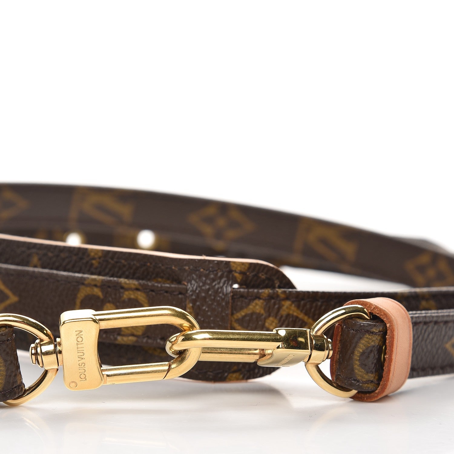 Louis Vuitton Monogram 16mm Adjustable Shoulder Strap 2 of 3