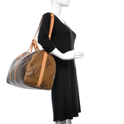 Louis Vuitton Reverse Monogram Giant Keepall Bandouliere 50 2 of 10