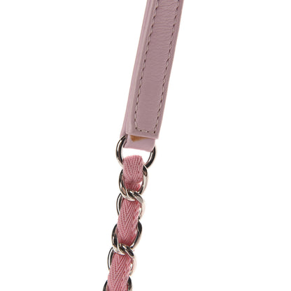 Chanel Woven Straw Raffia Mini Deauville Tote Pink 7 of 13