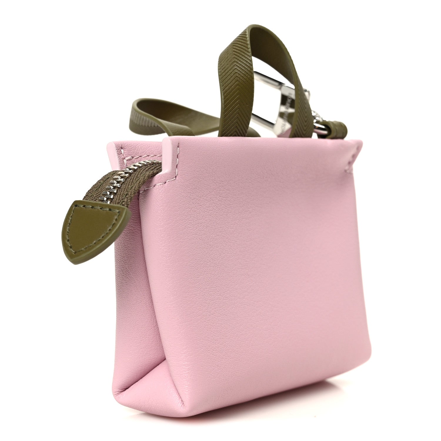 Louis Vuitton Calfskin Mini Shopper Bag Charm Pink 3 of 8
