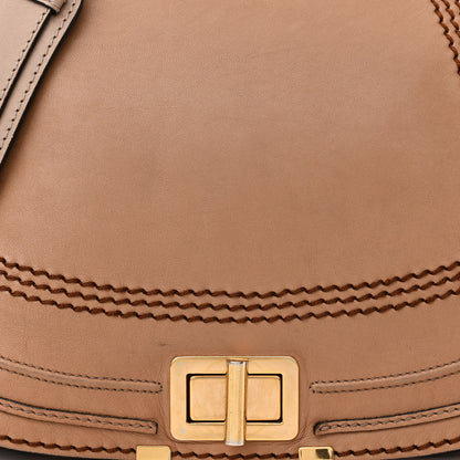 Chloe Calfskin Large Marcie Lock Messenger Armagnac 8 of 13