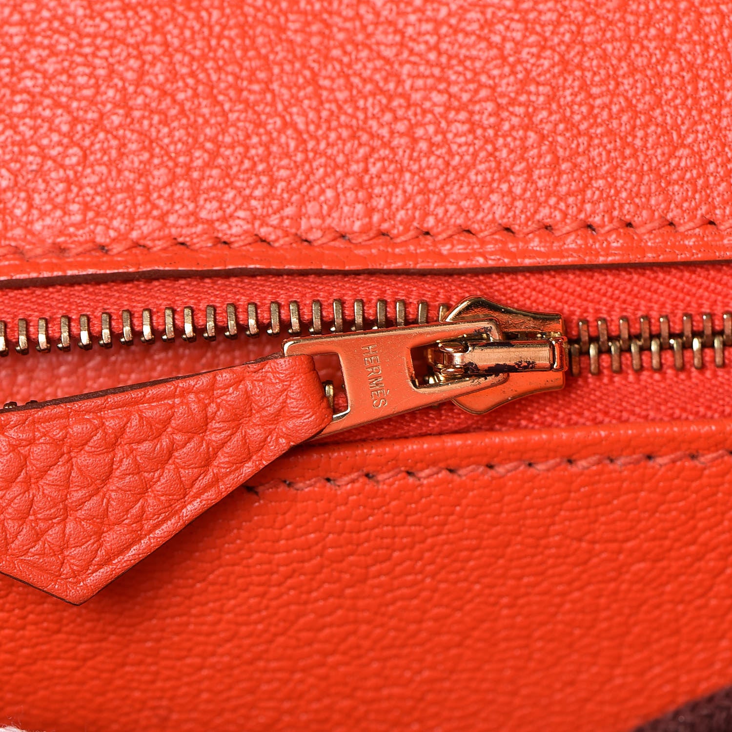 Hermes Togo Birkin 35 Capucine 17 of 37