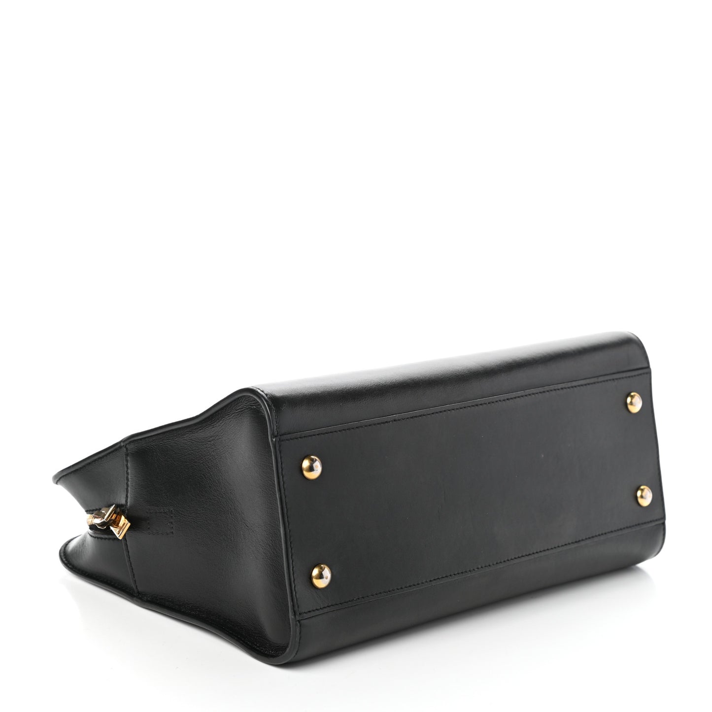 Smooth Calfskin Small Monogram Cabas Black