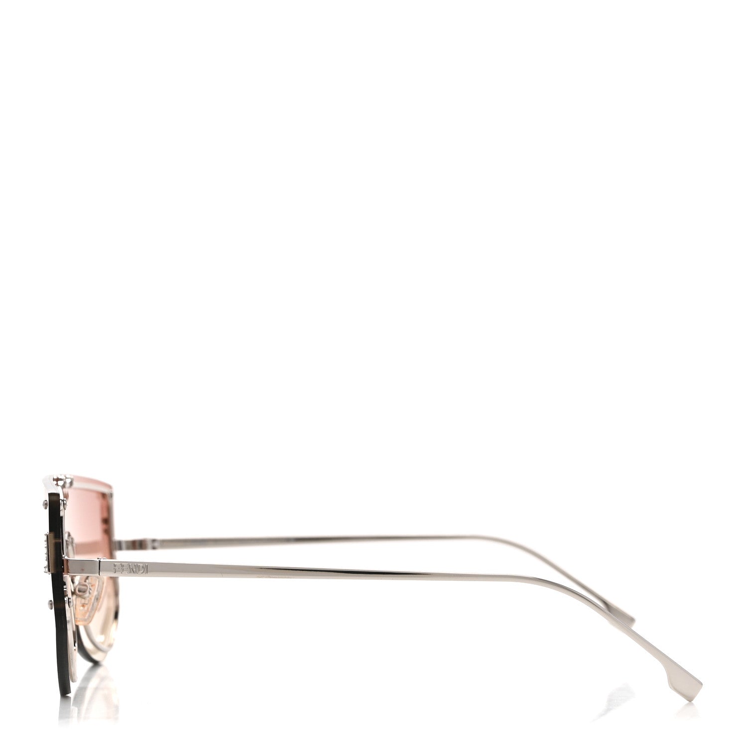 Fendi Metal Fendi First Sunglasses FE 40096/U Pink 3 of 7