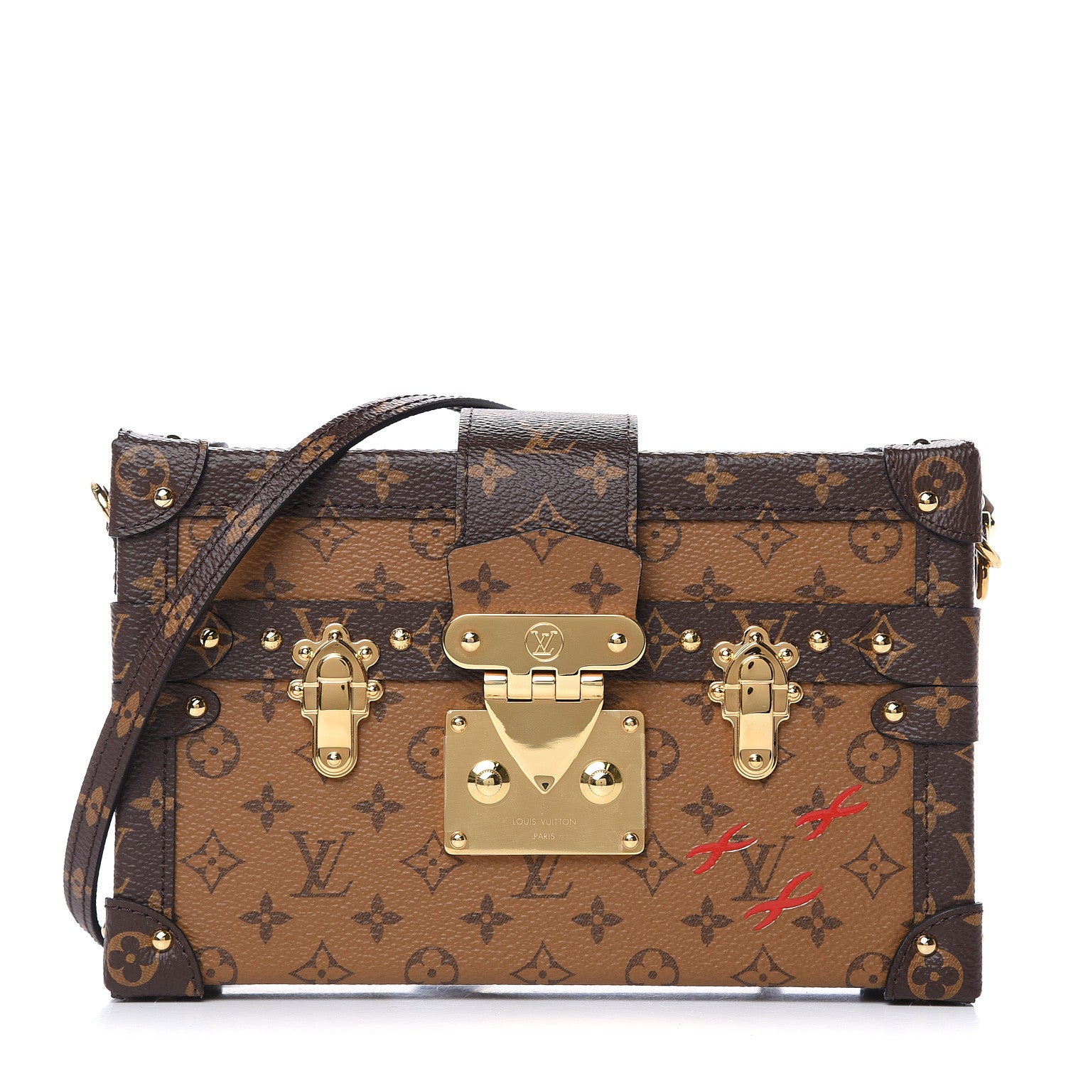 Louis Vuitton Reverse Monogram Petite Malle 1 of 9