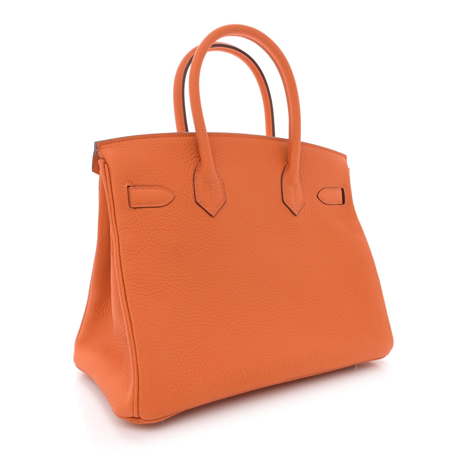 Taurillon Clemence Birkin 30 Orange