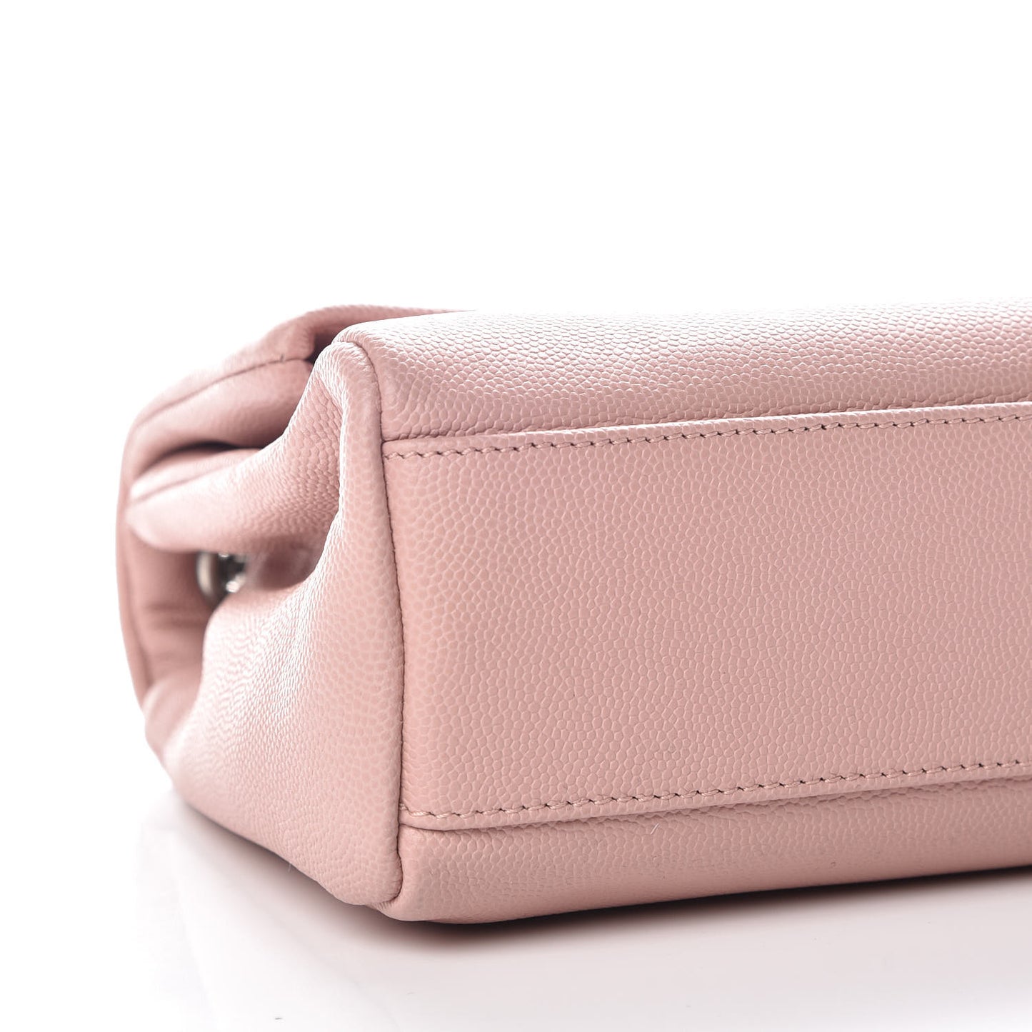 Grain De Poudre Small West Hollywood Monogram Fold-Over Bag Pale Blush