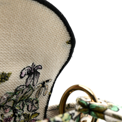 Christian Dior Canvas D-Constellation Embroidered Medium Lady D-Lite Latte Multicolor 22 of 24
