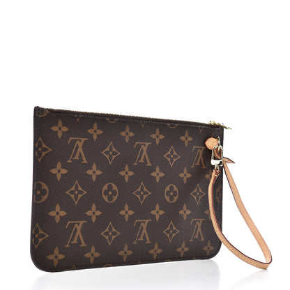 Louis Vuitton Monogram Neverfull MM GM Pochette 3 of 10
