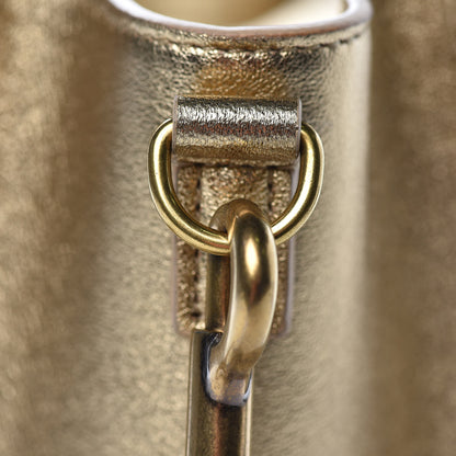 Celine Laminated Lambskin Nano Luggage Gold 13 of 13