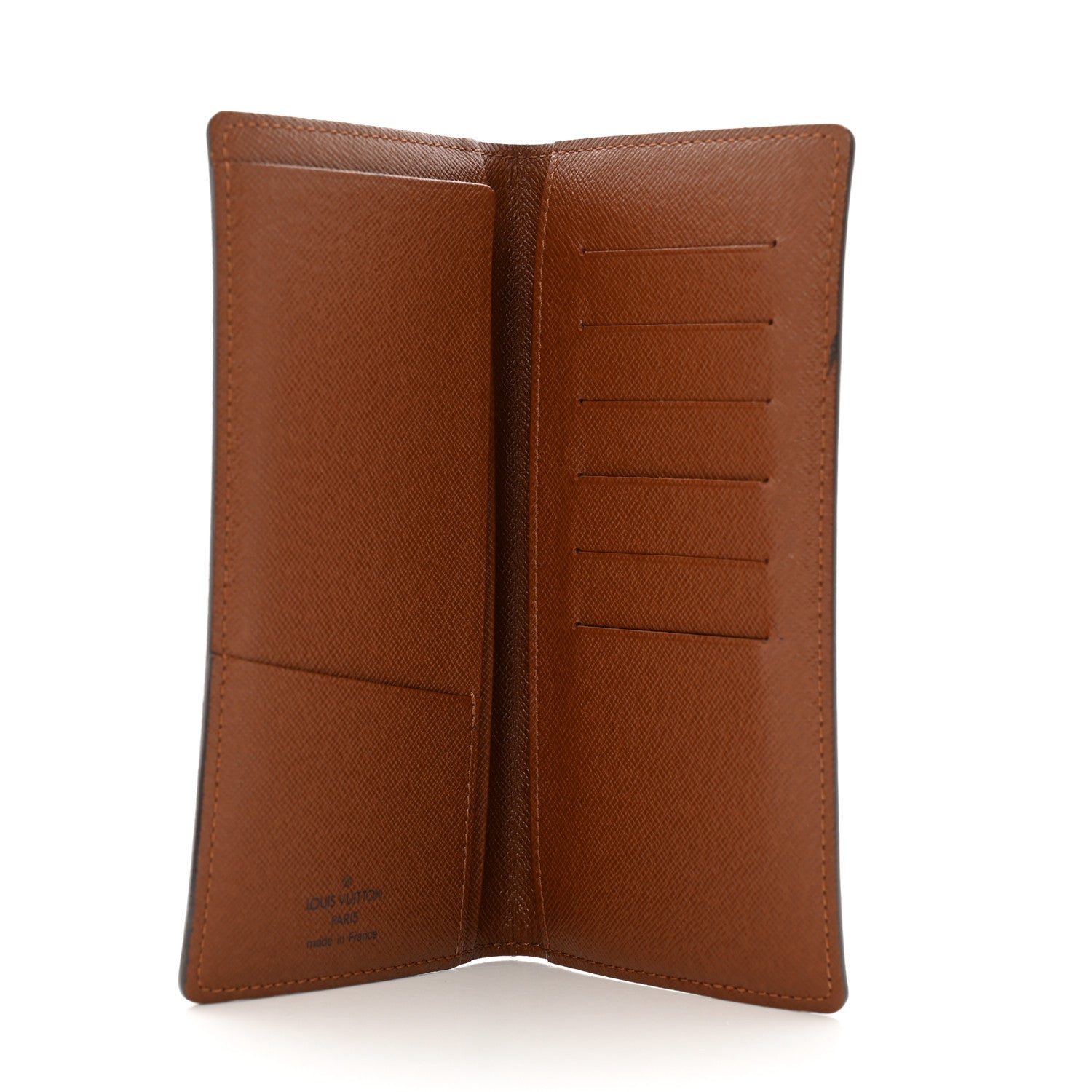 Louis Vuitton Monogram Porte Valeurs Checkbook Wallet 5 of 8