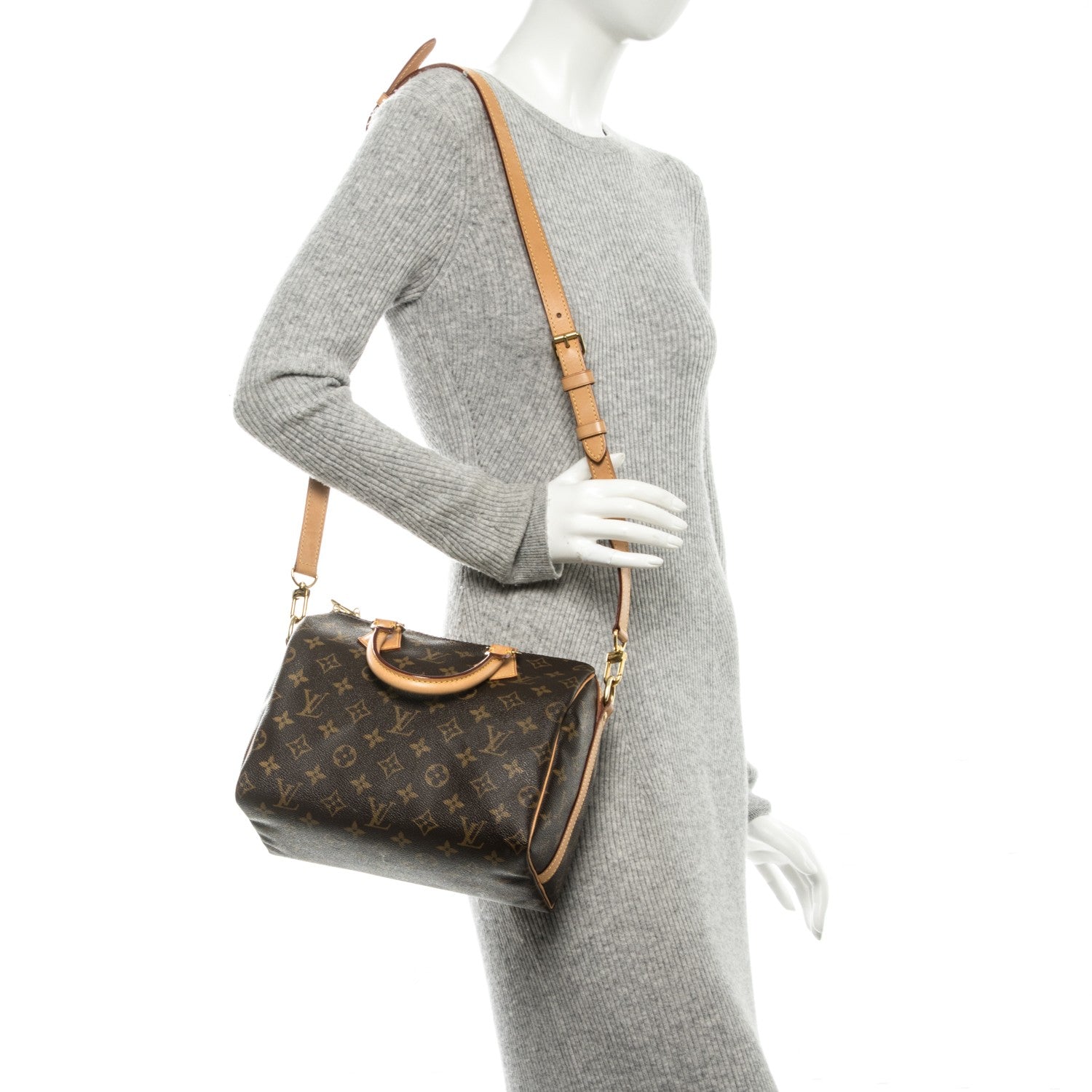Louis Vuitton Monogram Speedy Bandouliere 25 2 of 8