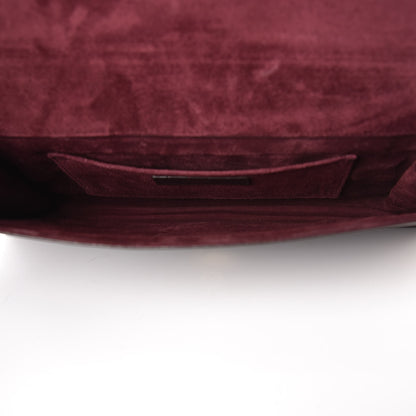 Saint Laurent Calfskin Classic Y Ligne Clutch Bordeaux 5 of 11