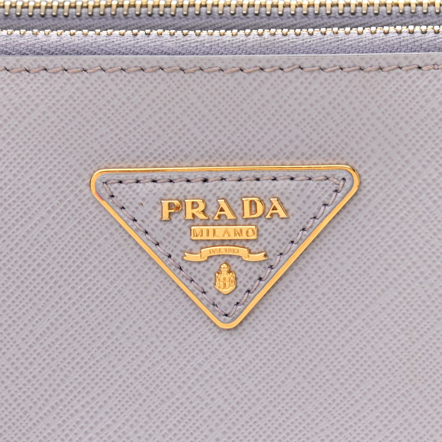 Saffiano Small Galleria Double Zip Tote Glicine